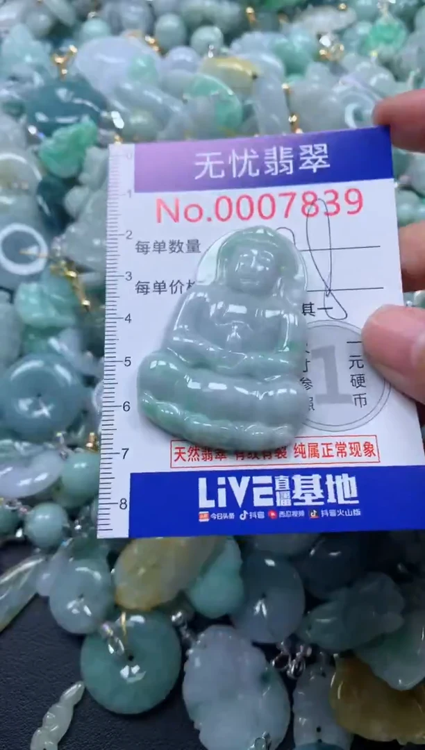 颈饰未镶嵌翡翠7839