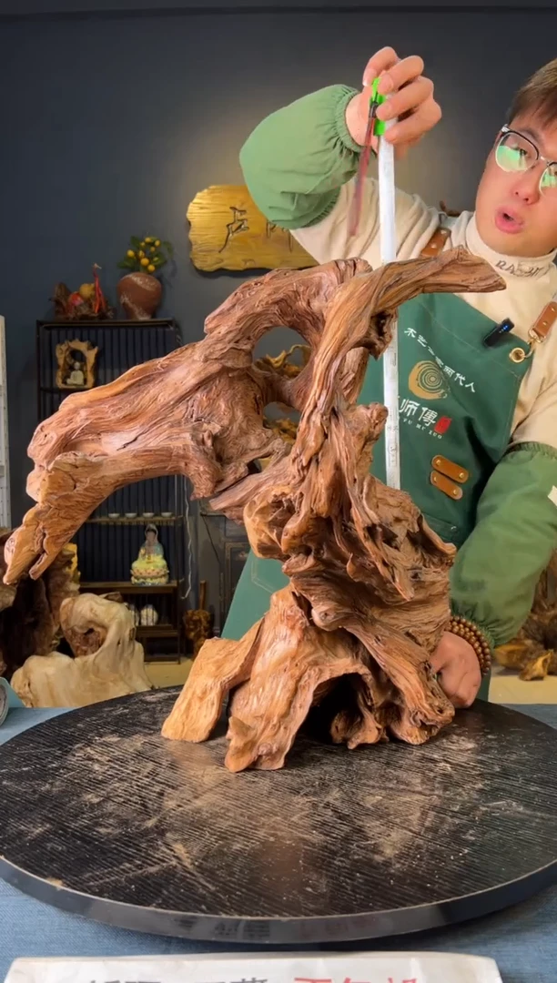 【闪购商品】木【卢师傅根艺作品(不包含人物摆件）】