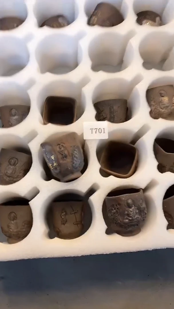 瓷片T701四方杯陶瓷茶具茶器