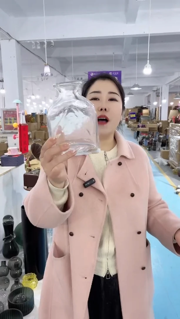 【闪购商品】玻璃唐总花瓶厂微瑕-R8CK