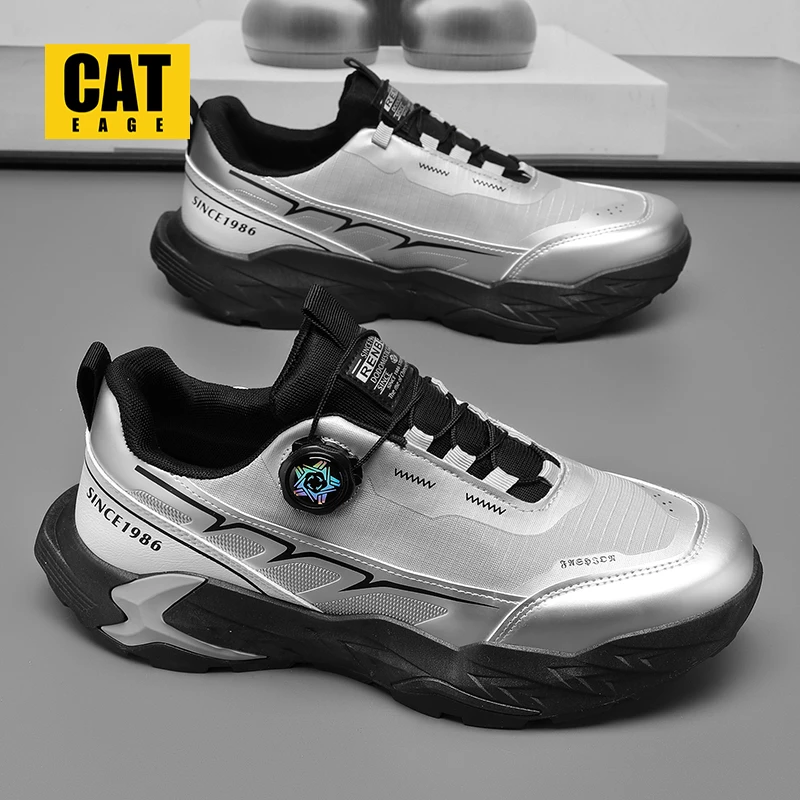 美国CAT eage登山男鞋秋季户外运动防滑耐磨厚底男士休闲时尚潮鞋