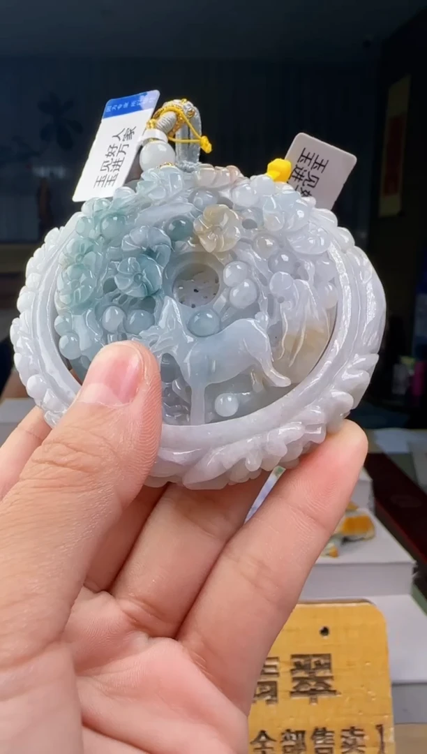 未镶嵌摆件翡翠HH@@960Q3J18801