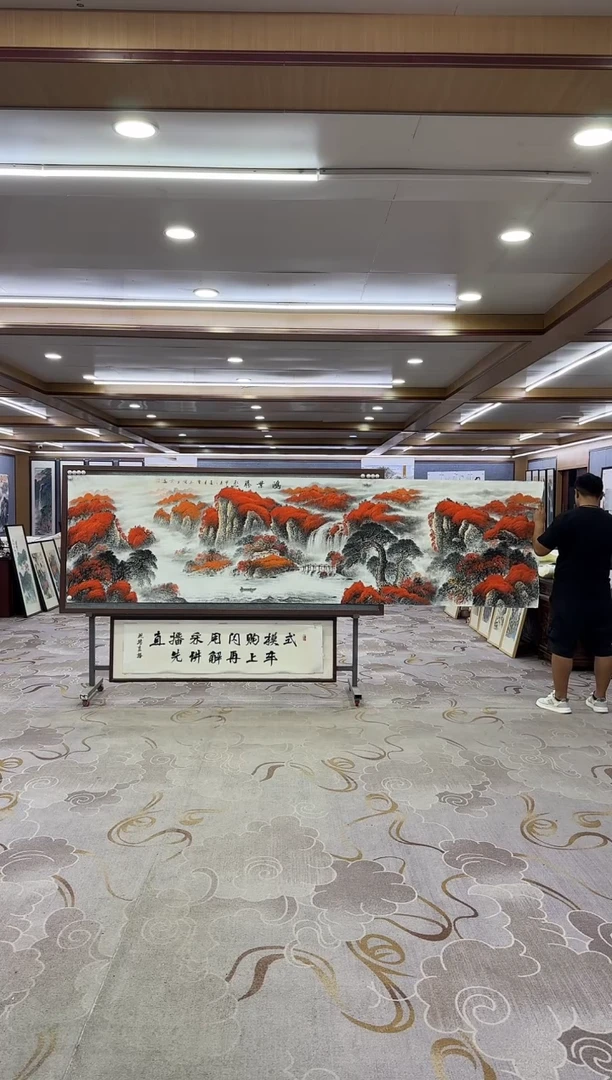 绘画绘画xc刘雪红-小丈二-国画