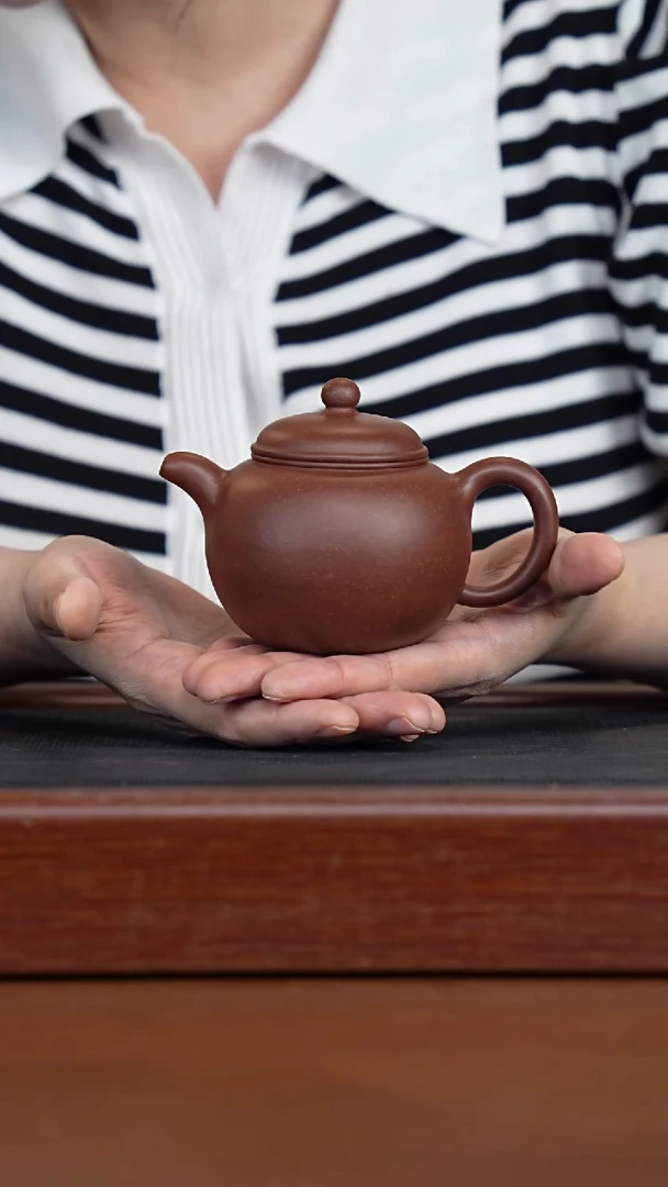 花块紫泥匏尊壶壶