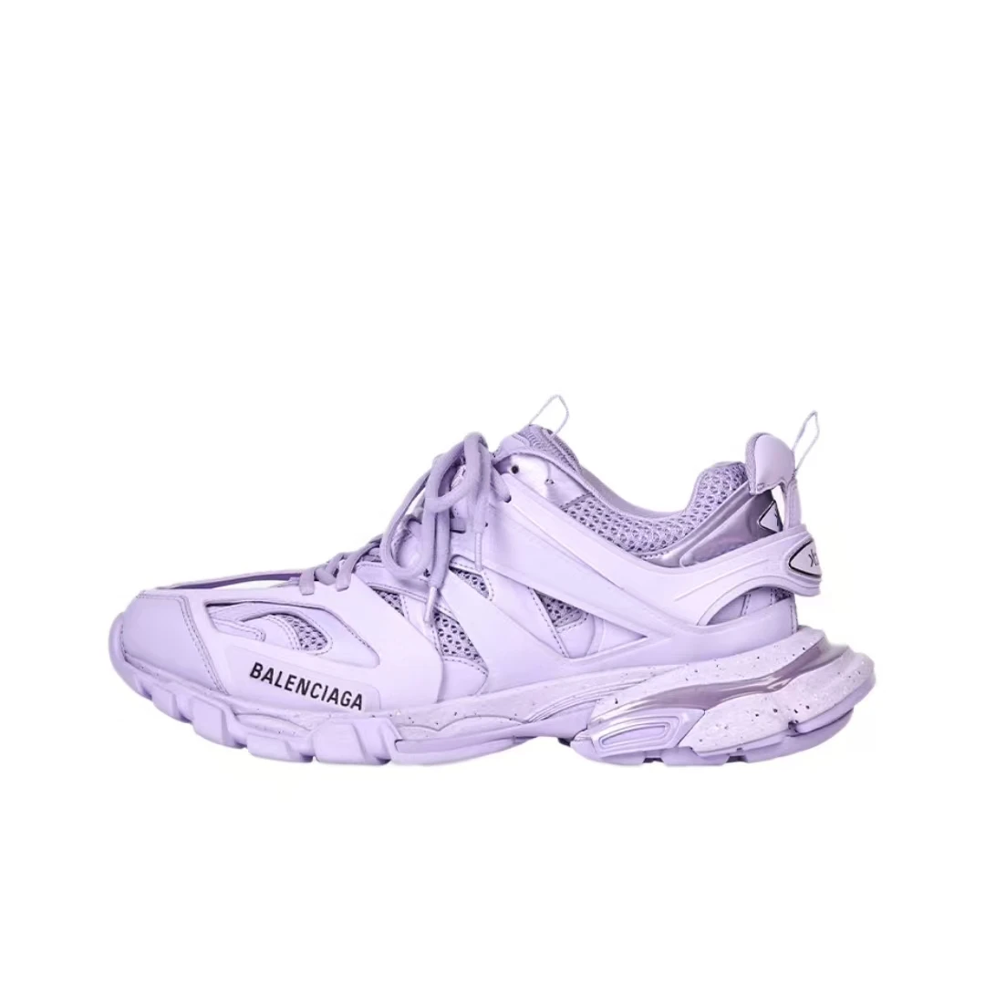 全新未使用 Balenciaga/巴黎世家 国内现货 香芋紫Track运动鞋