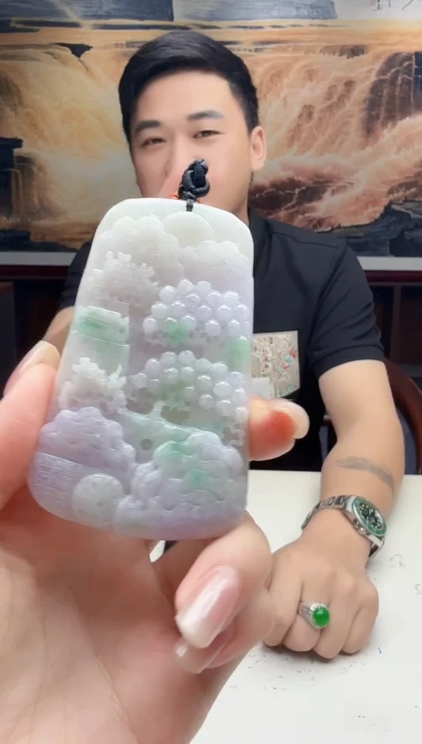 翡翠未镶嵌吊坠(不含链)5