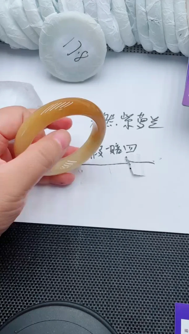未镶嵌手镯石英质玉52-59-60