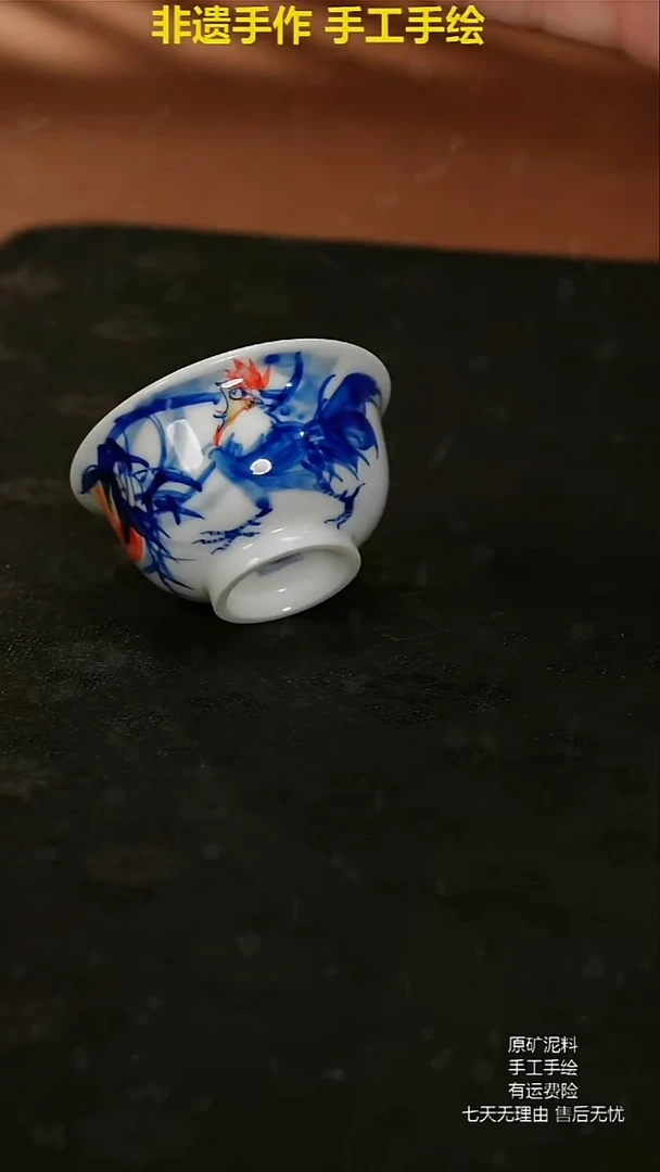 摆件景德镇陶瓷手工手绘