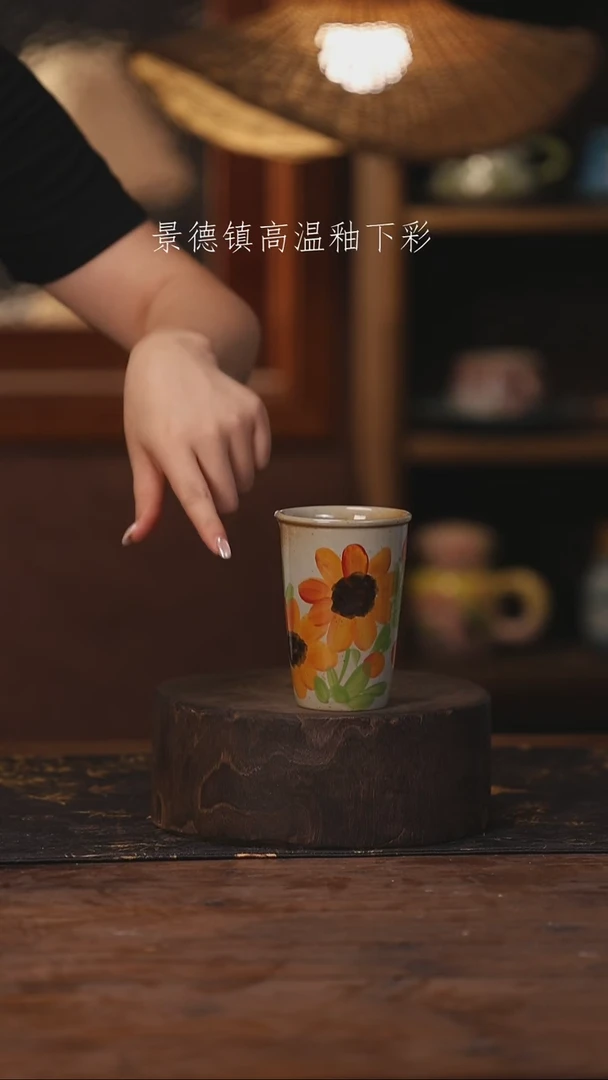 景德镇高温釉下手绘陶瓷343