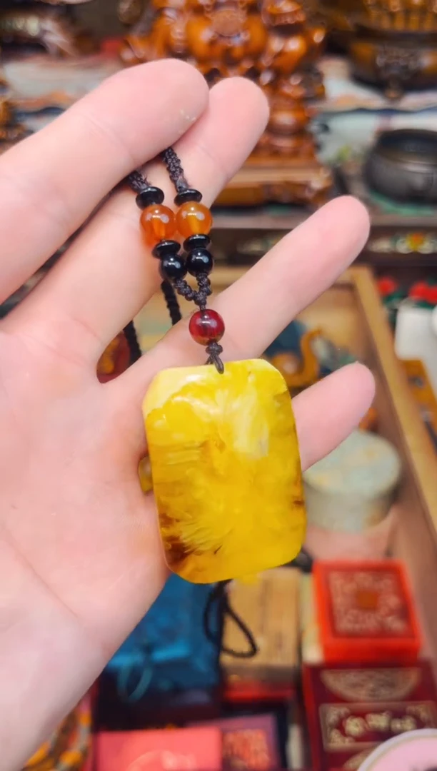 未镶嵌蜜蜡裸石Q瑞哥专属高端精品44