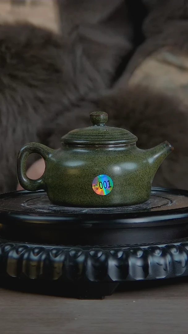 景韵堂仿清茶叶末釉