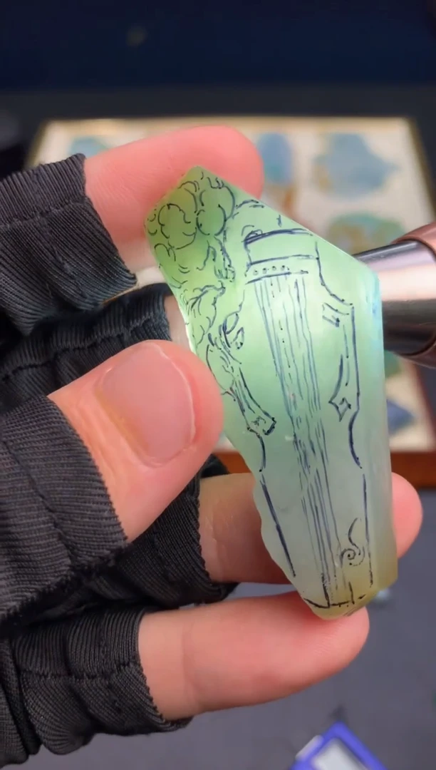 定制翡翠未镶嵌天然翡翠裸石 （含工费）