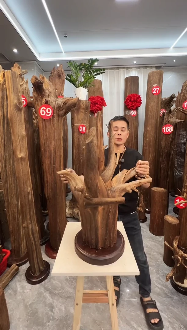 沉香摆件萌**栈沉香原料