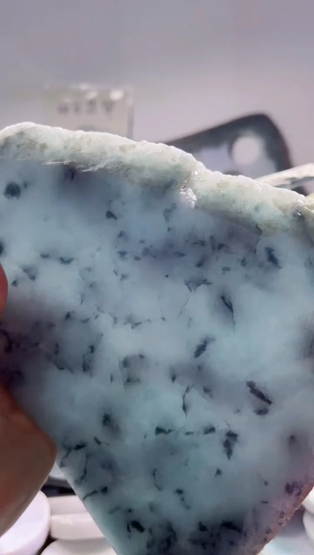 翡翠裸石缅甸翡翠A货柠4514