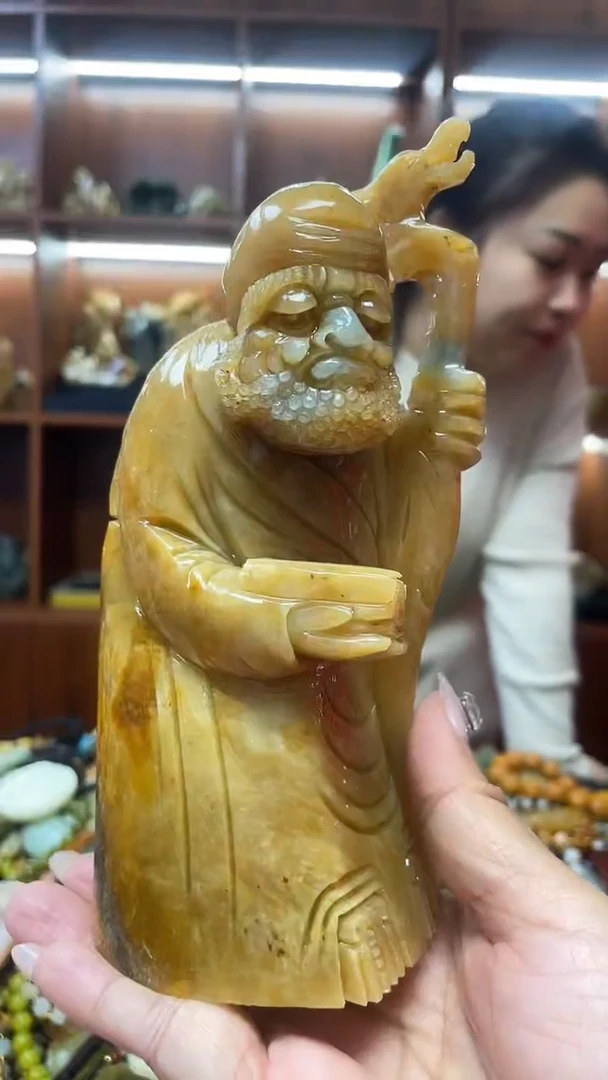 未镶嵌蛇纹石玉摆件