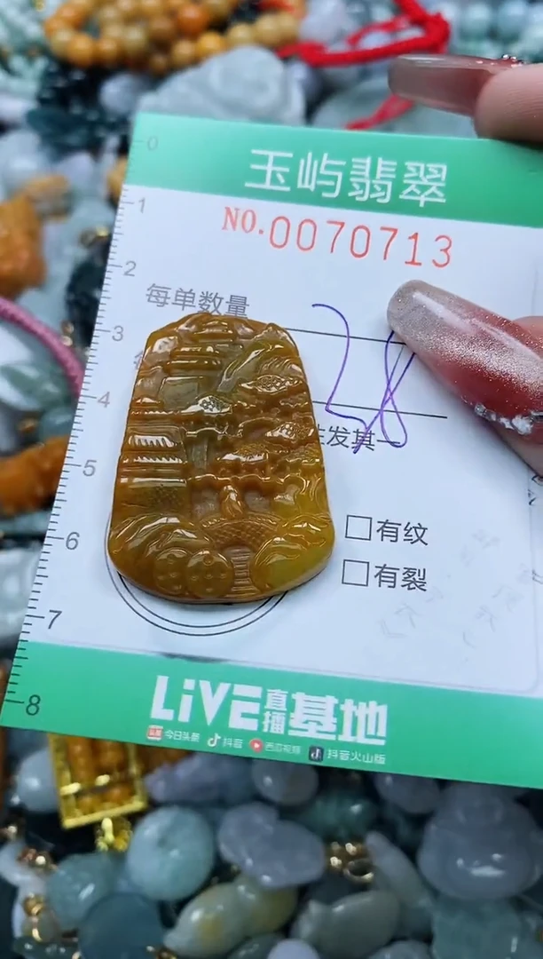【闪购商品】翡翠颈饰未镶嵌闪购0070713