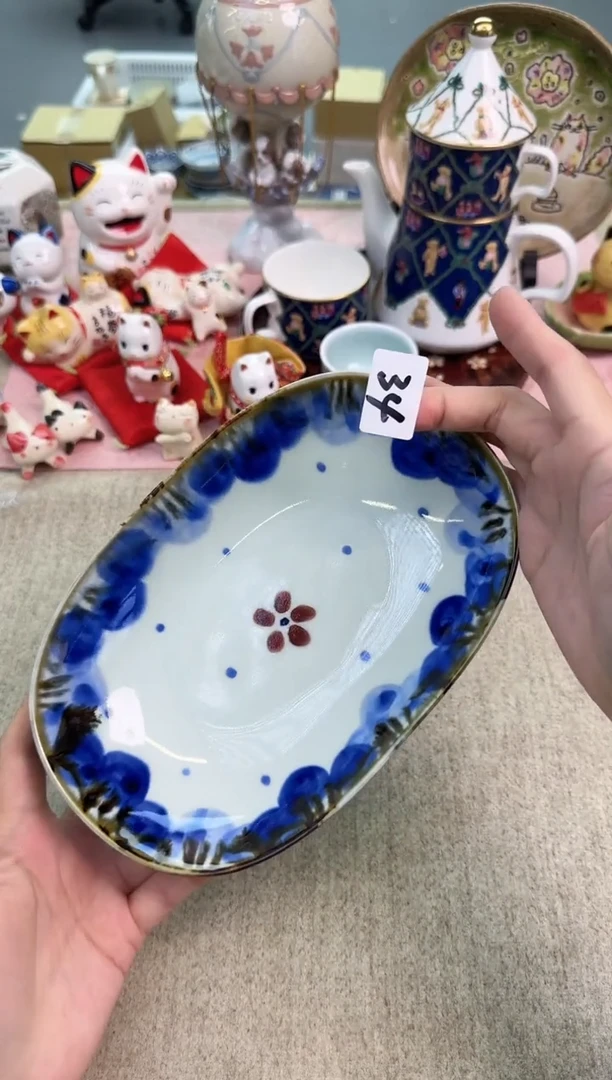 瓷片辰辰的瓷器好看到爆