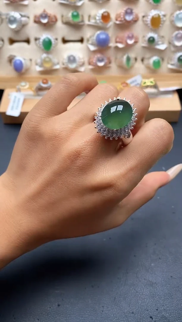 未镶嵌戒指翡翠缅甸天然A货翡翠2 2-3