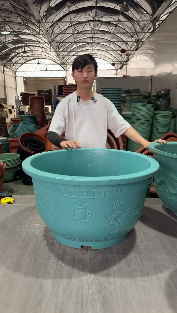 【闪购商品】复合66口径加厚龙盆有孔4个