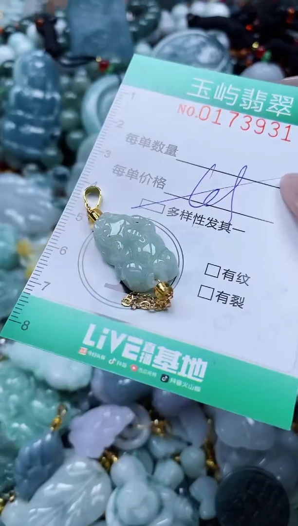 翡翠未镶嵌颈饰闪购0173931多样性发其一