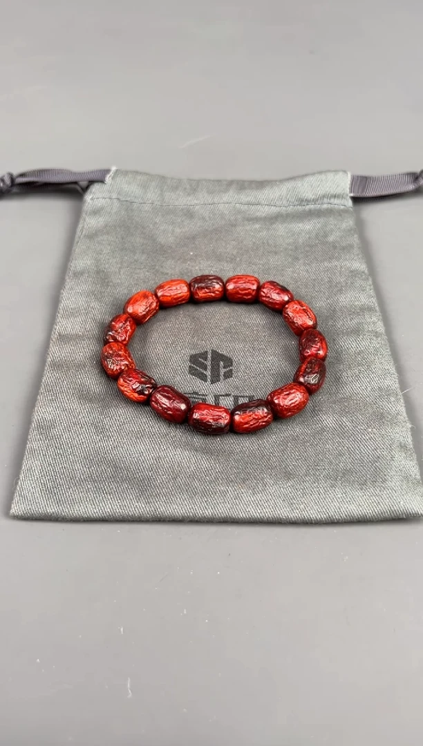 檀香紫檀（小叶紫檀）手串/手链印度小叶紫檀 小枣珠1.4x1.0