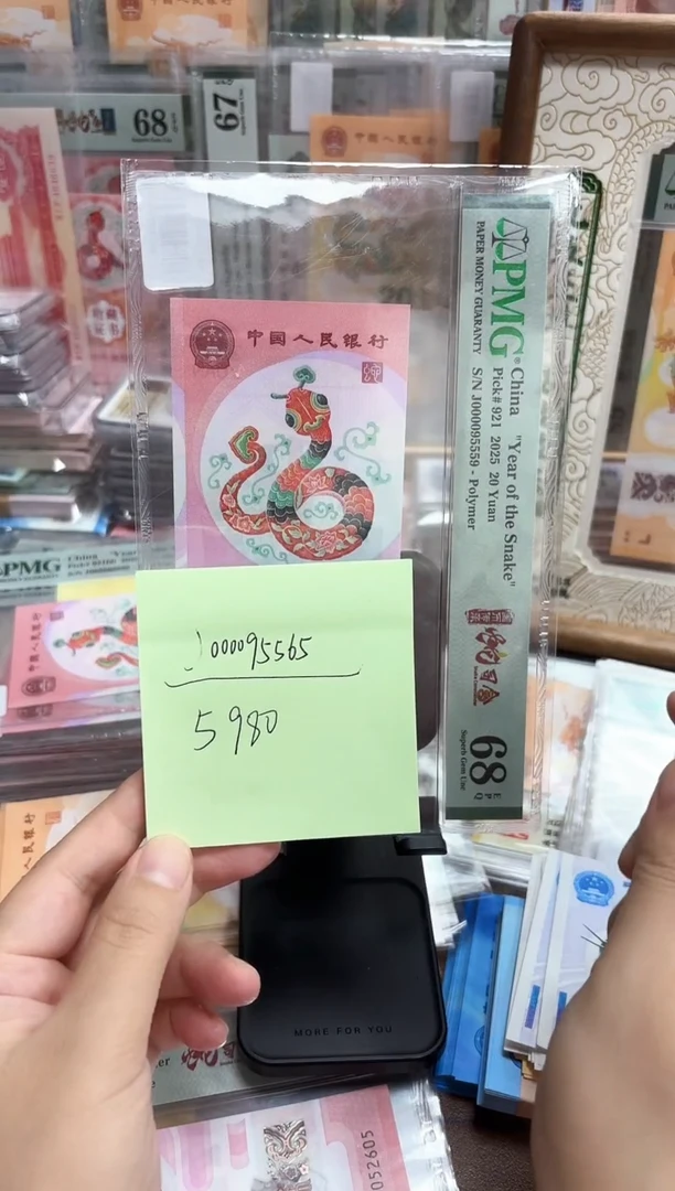 塑料25年蛇钞J000095565-PMG68