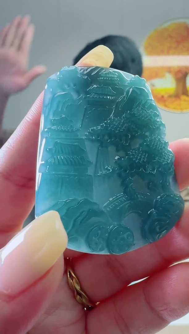 翡翠未镶嵌颈饰多样性随机发其一
