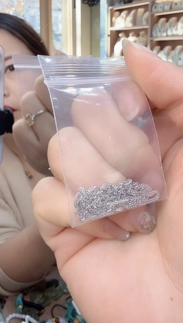 纯银项链百搭款式