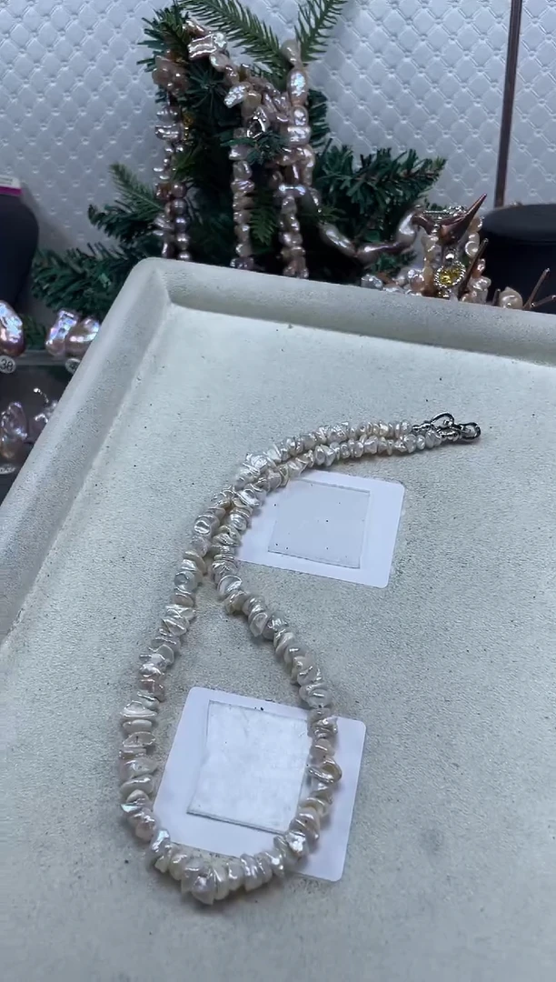 海水珍珠未镶嵌项链【纯恬珍珠】