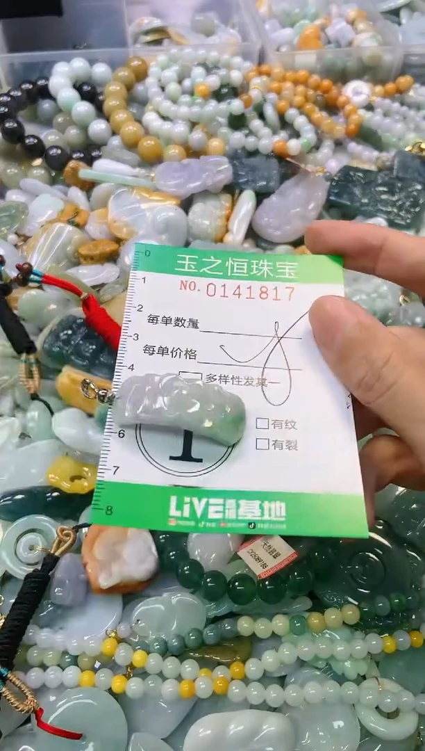翡翠未镶嵌颈饰闪购0141817