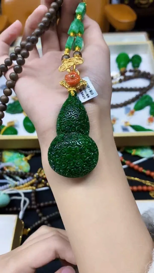 颈饰未镶嵌翡翠翡翠吊坠