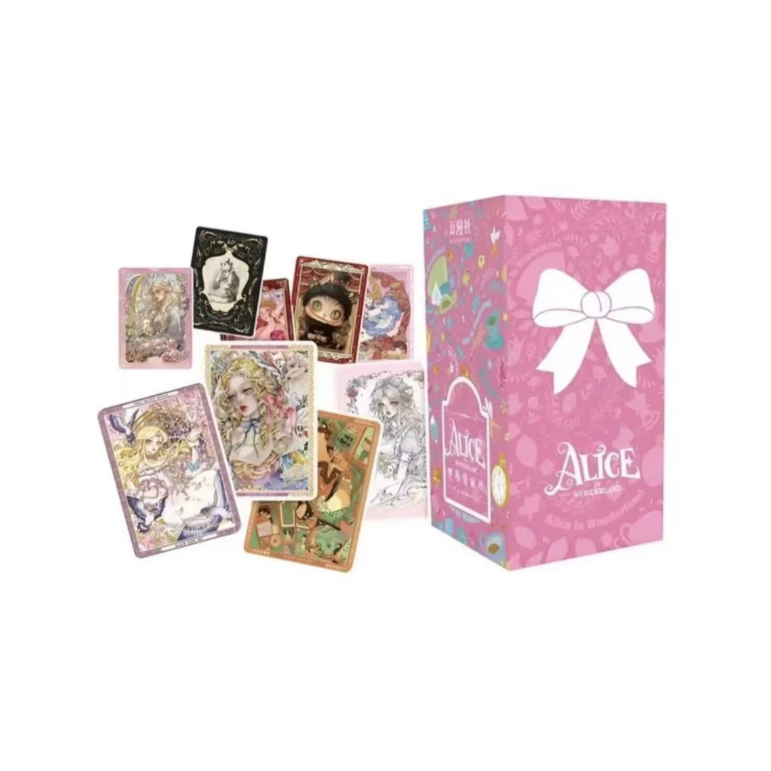 （叠叠）万漫社《梦境爱丽丝》梦游仙境系列收藏卡片
