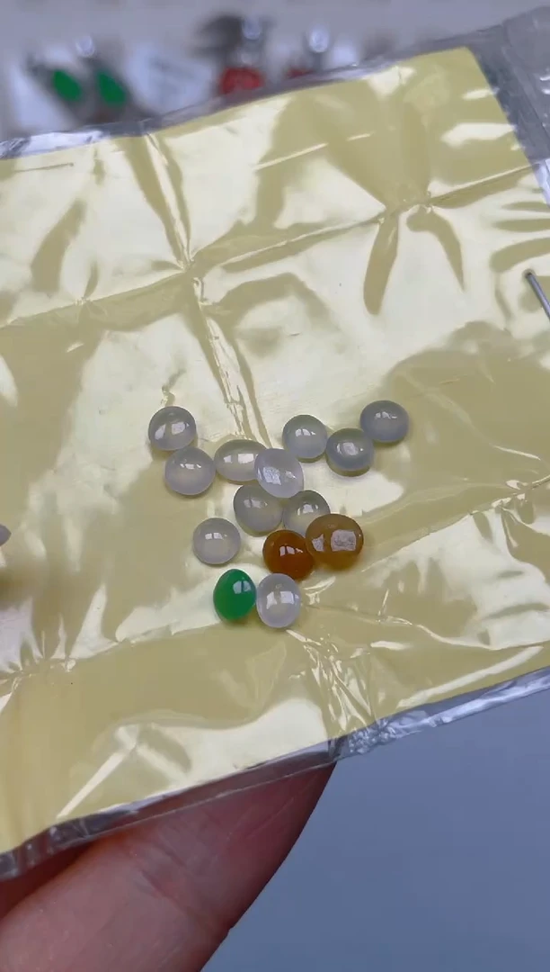 裸石翡翠天然翡翠蛋面48