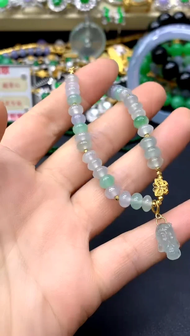未镶嵌手链翡翠249-中国好珍宝