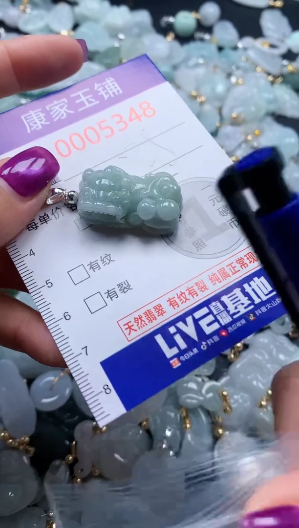 颈饰未镶嵌翡翠5348