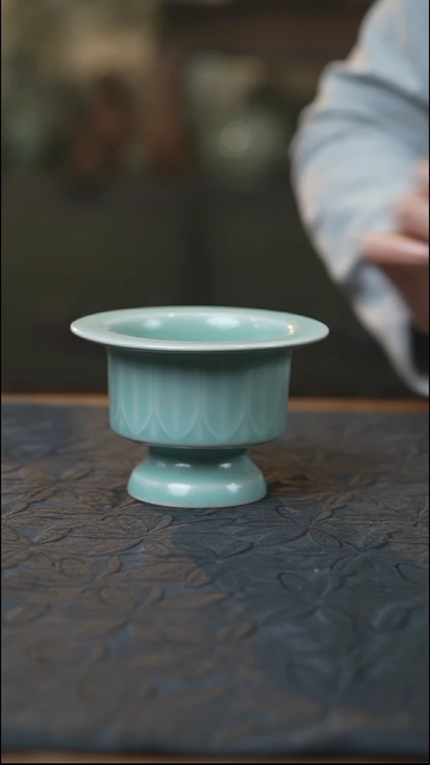 汝瓷 （拾汝）（天青）行炉