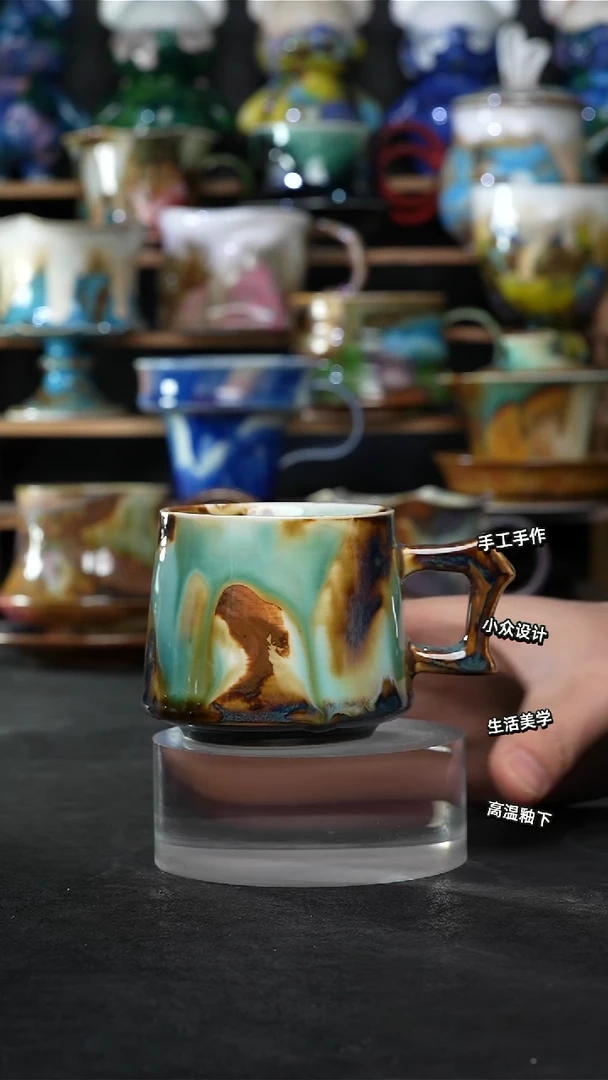 设计师款景德镇森涩手创陶瓷（食品级）049