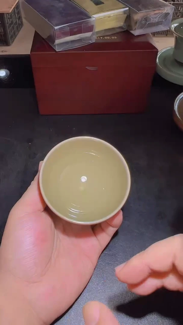 茶盏88柴烧建盏主人杯