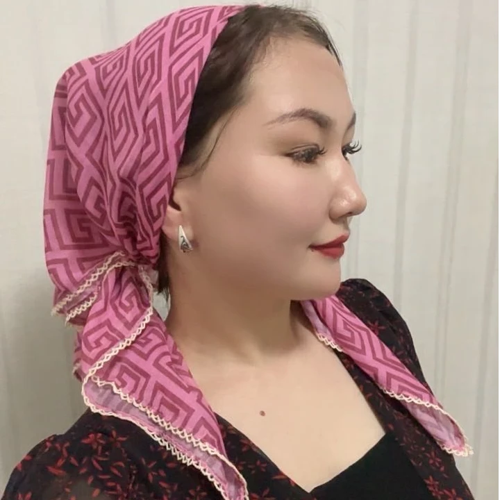 民族风新婚必备头巾80*80