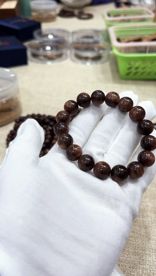 【闪购商品】黄花梨/降香黄檀阴沉黄花梨1.2单圈