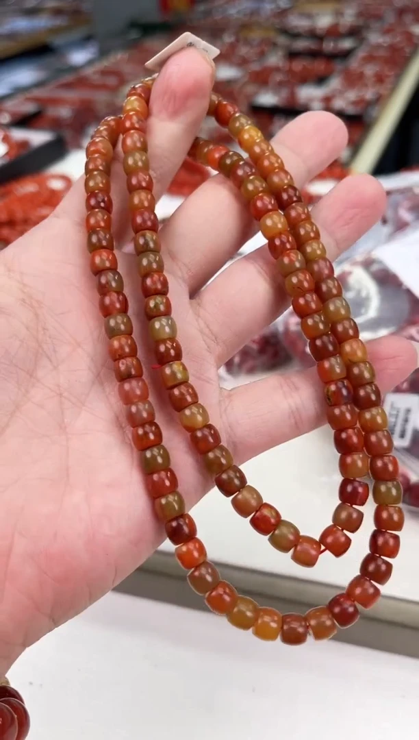 南红玛瑙大山包包浆老型多圈7+未镶嵌一个/条