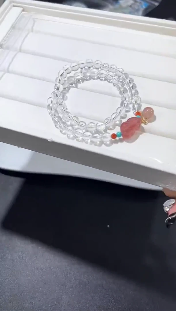 未镶嵌手串水晶78m多样性发其一【1条】默认微瑕