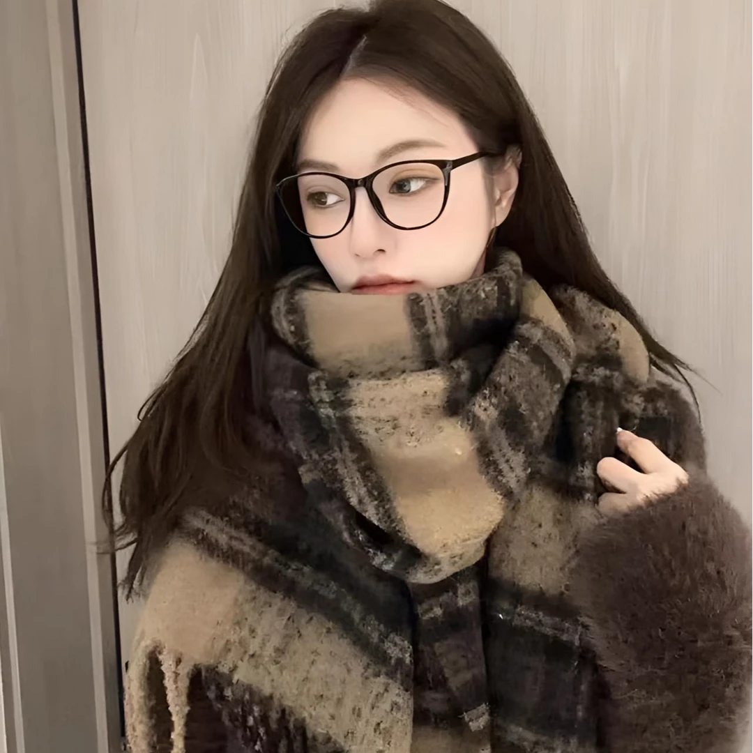 3编码【100-1001】2025新款百搭保暖冬季围巾