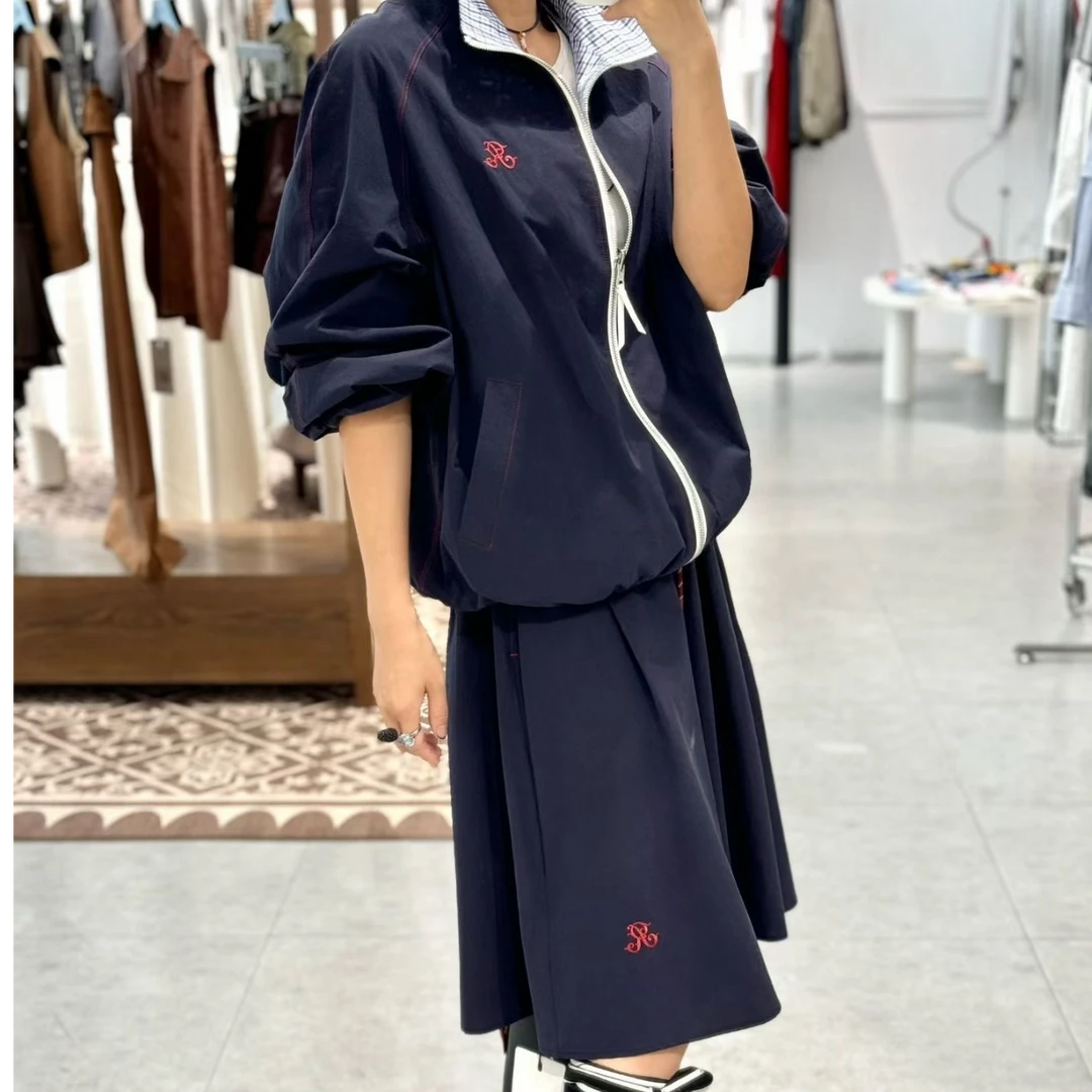 【醉爱家】【RIA】041黑色编制半裙(退货运费自理谨慎下单）