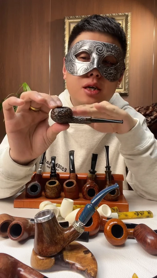 石楠木纯手工意大利石楠木烟斗