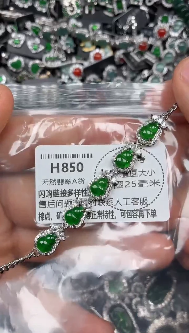 颈饰未镶嵌翡翠H850手链