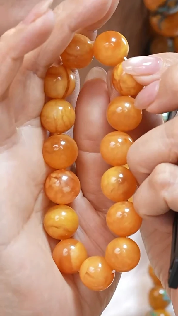 蜜蜡颈饰未镶嵌5990天然蜜蜡珠宝奇石云端妖孽石膏蜡全部保真