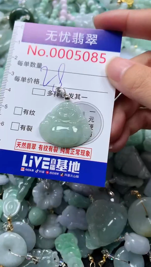 颈饰未镶嵌翡翠5085