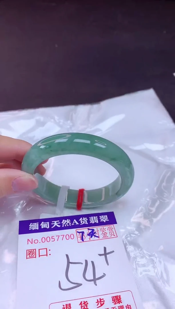 未镶嵌手镯翡翠54（7天无理由退换 ）