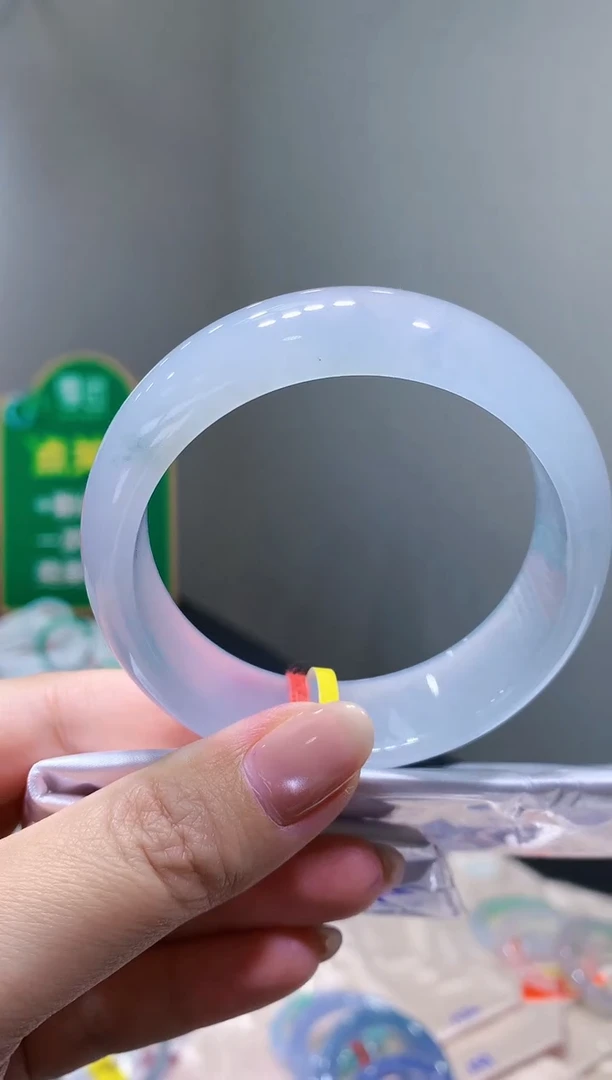 未镶嵌手镯翡翠-k2 天然缅甸A货翡翠59正圈总价25万定金2万